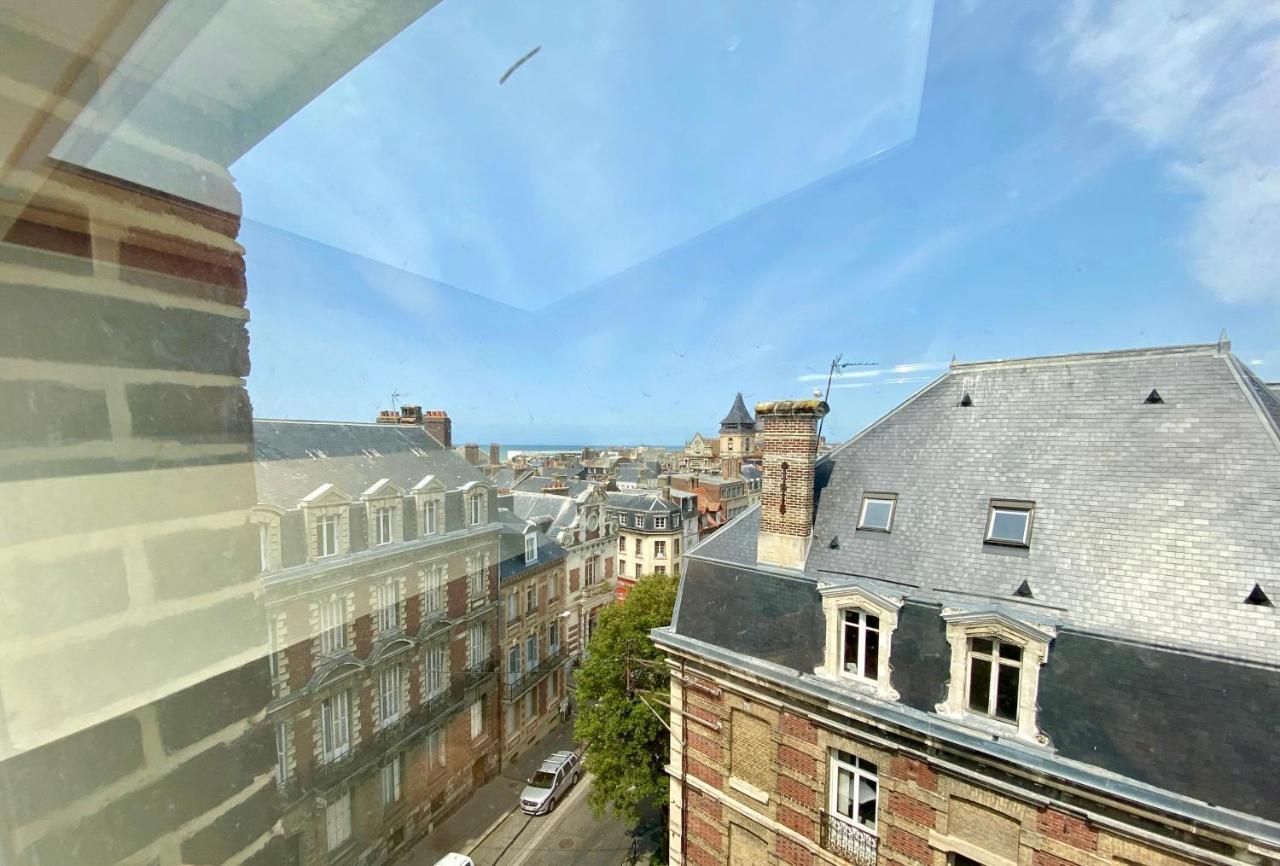 L'Horizon Bleu - Vue Panoramique & Proche Plage - Espace & Confort Leilighet Dieppe Eksteriør bilde